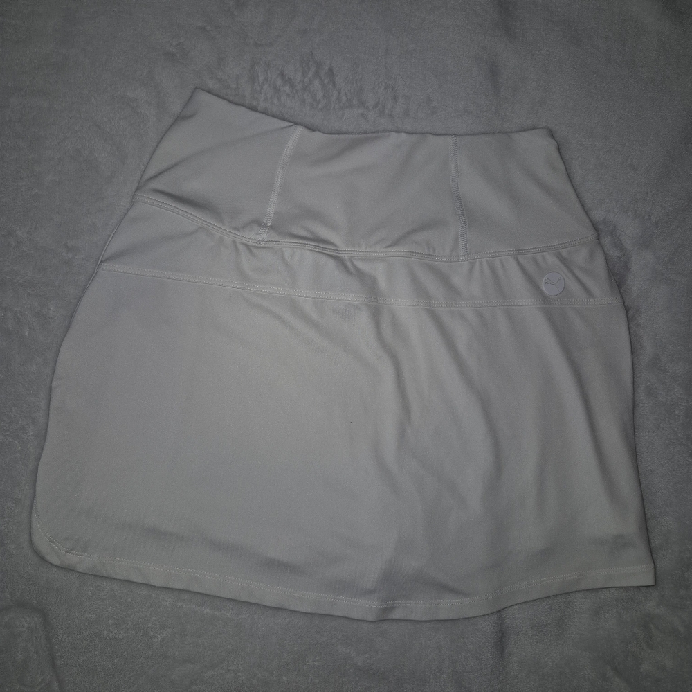 Puma White Athletic Skirt